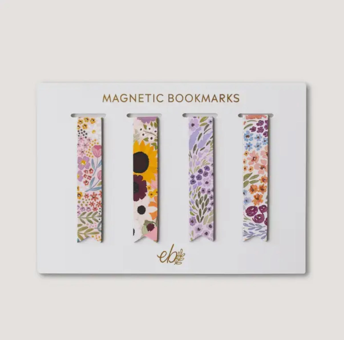 Set of 4 Magnetic Bookmarks