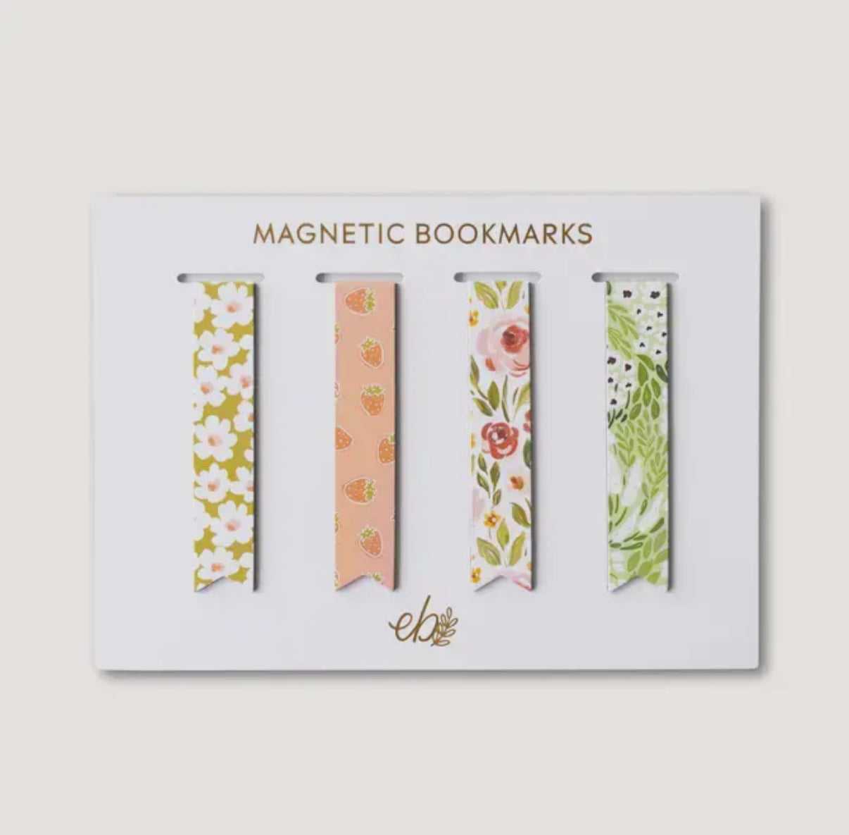 Set of 4 Magnetic Bookmarks