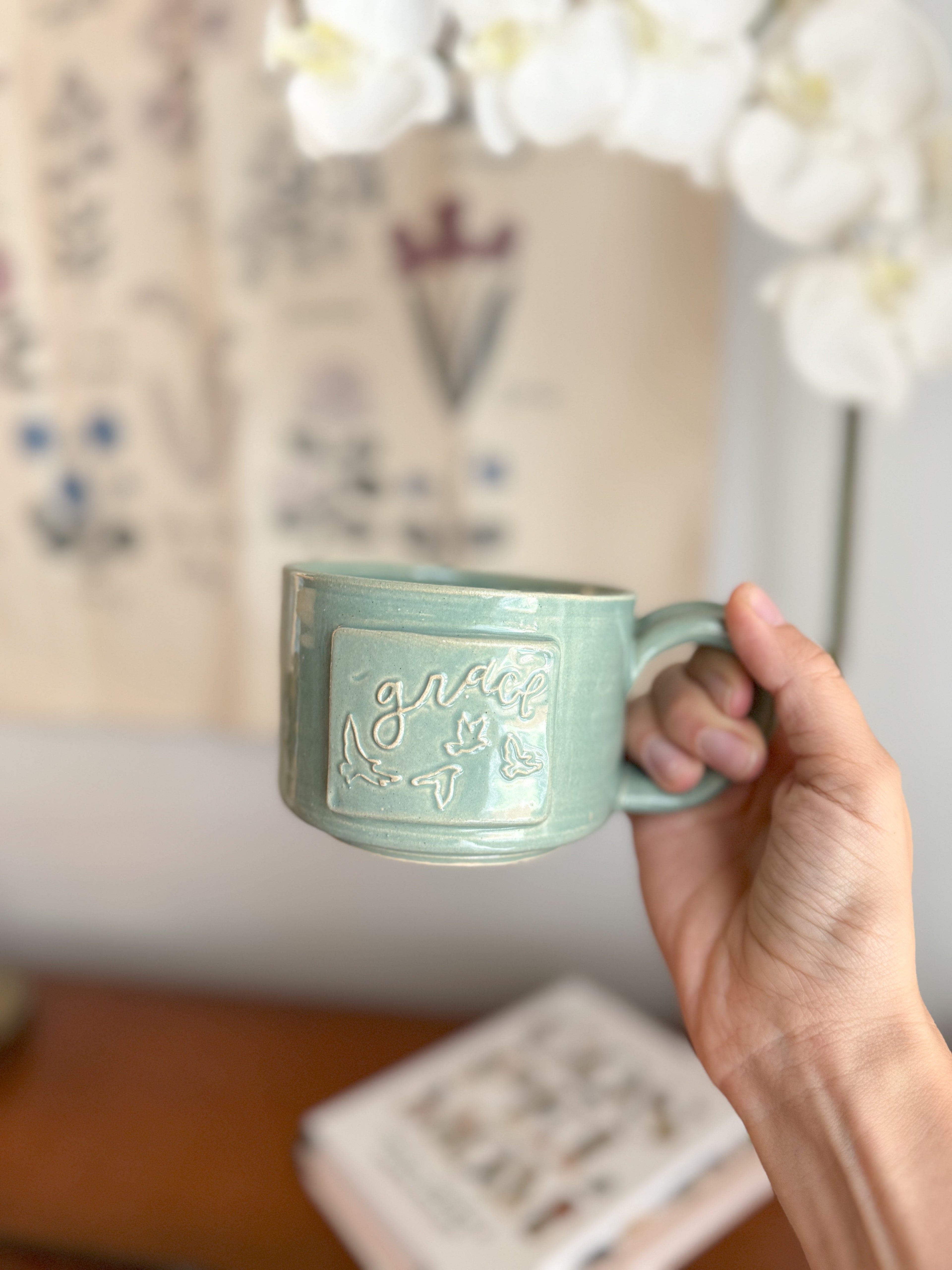 Grace | 12oz Handmade Mug