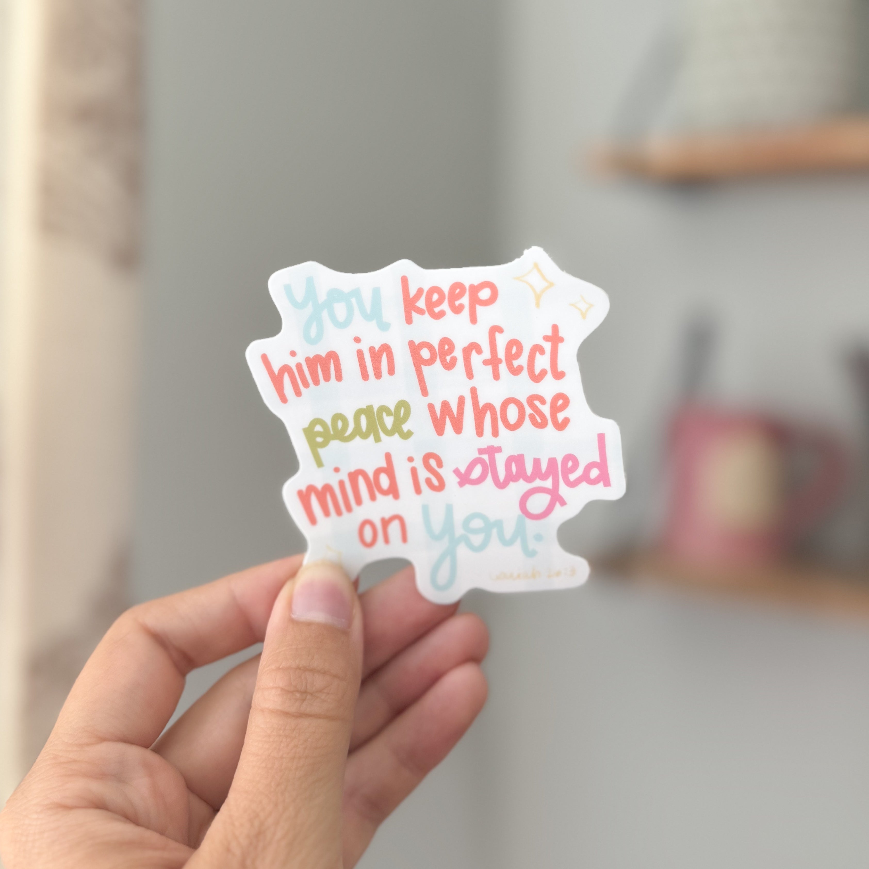 Perfect Peace | Vinyl Sticker
