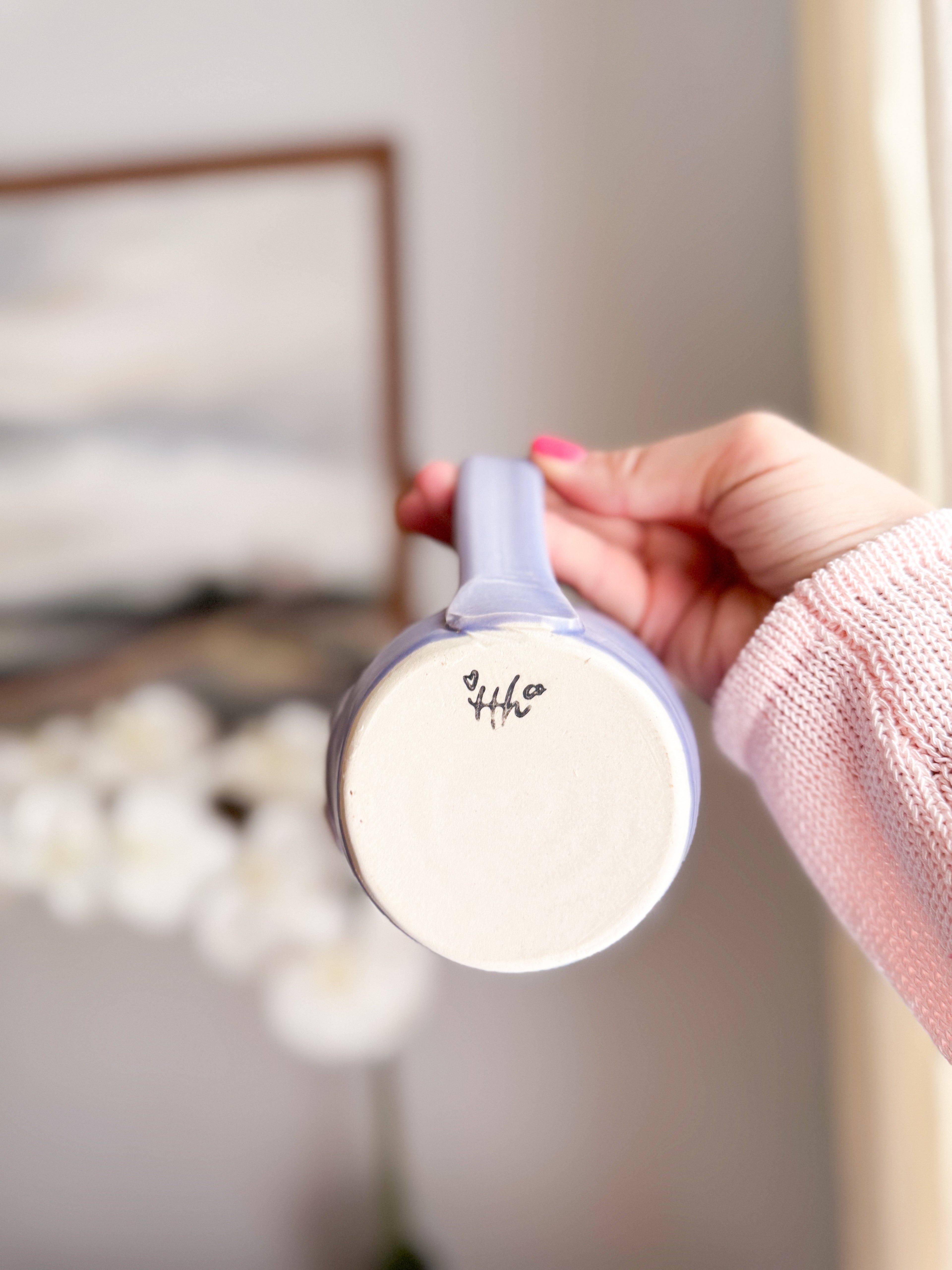 Gift | Lavender 15oz Handmade Mug