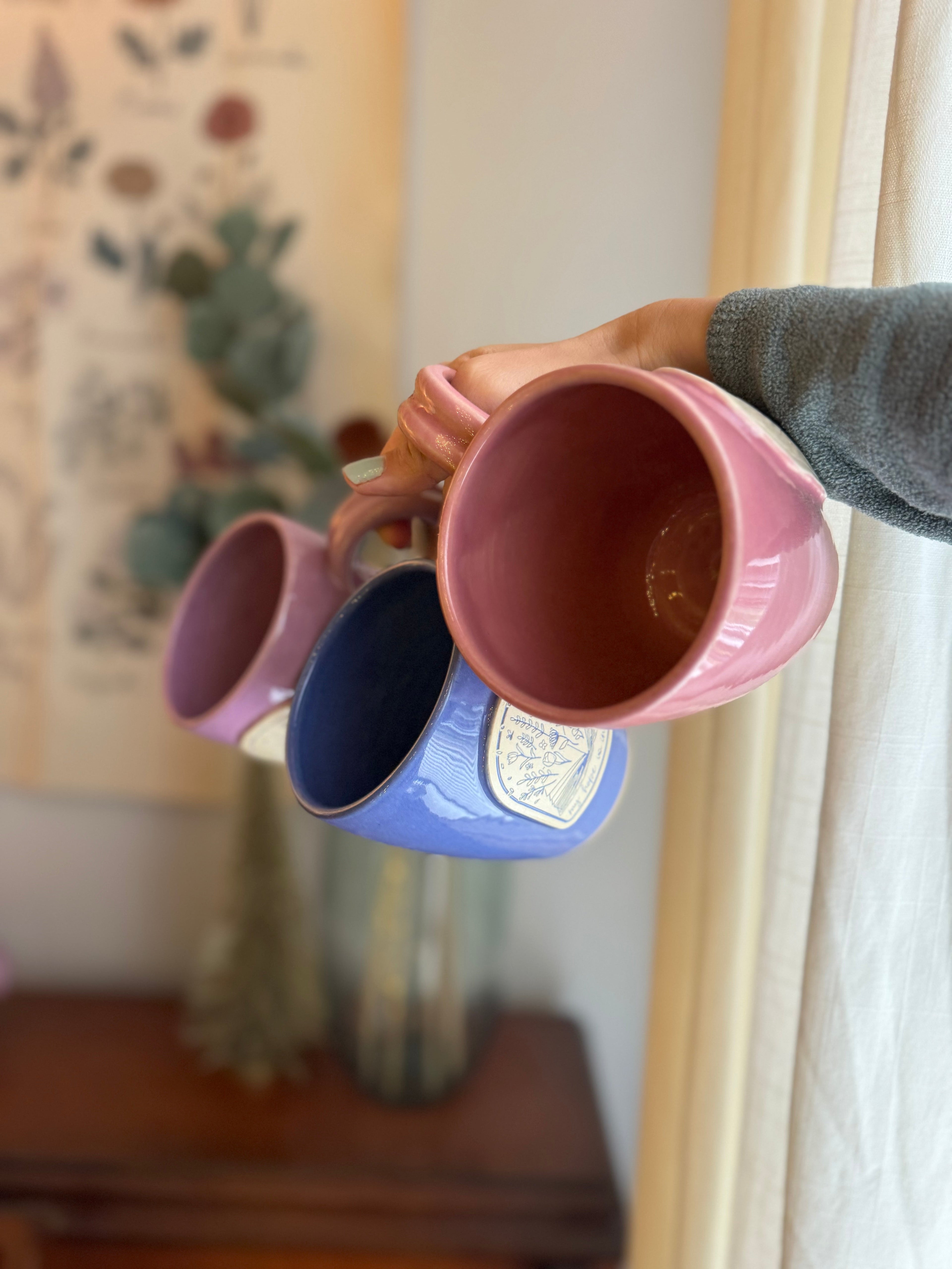 Hope | 14oz Pink Handmade Mug