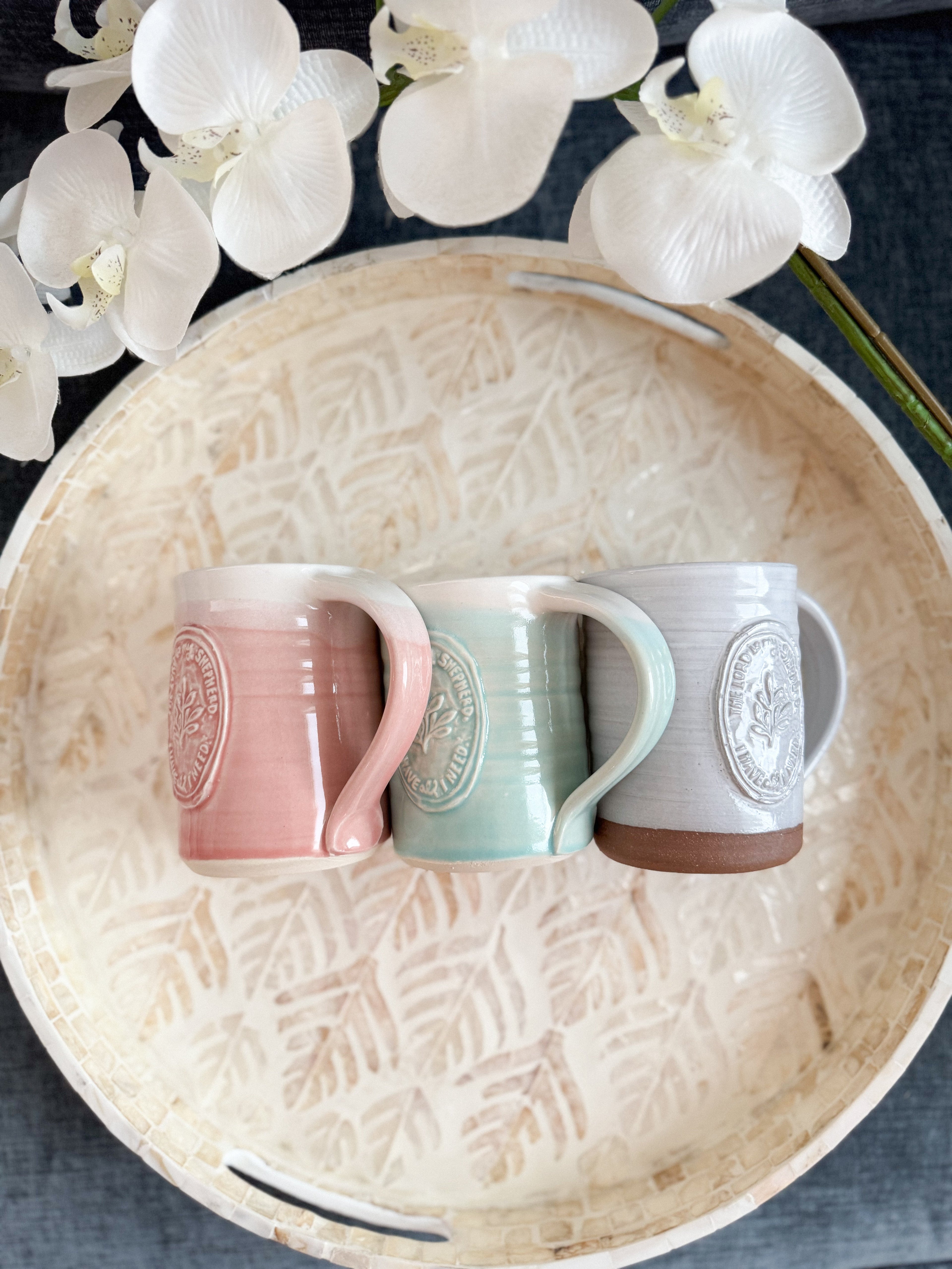 Shepherd | Teal 15oz Handmade Mug