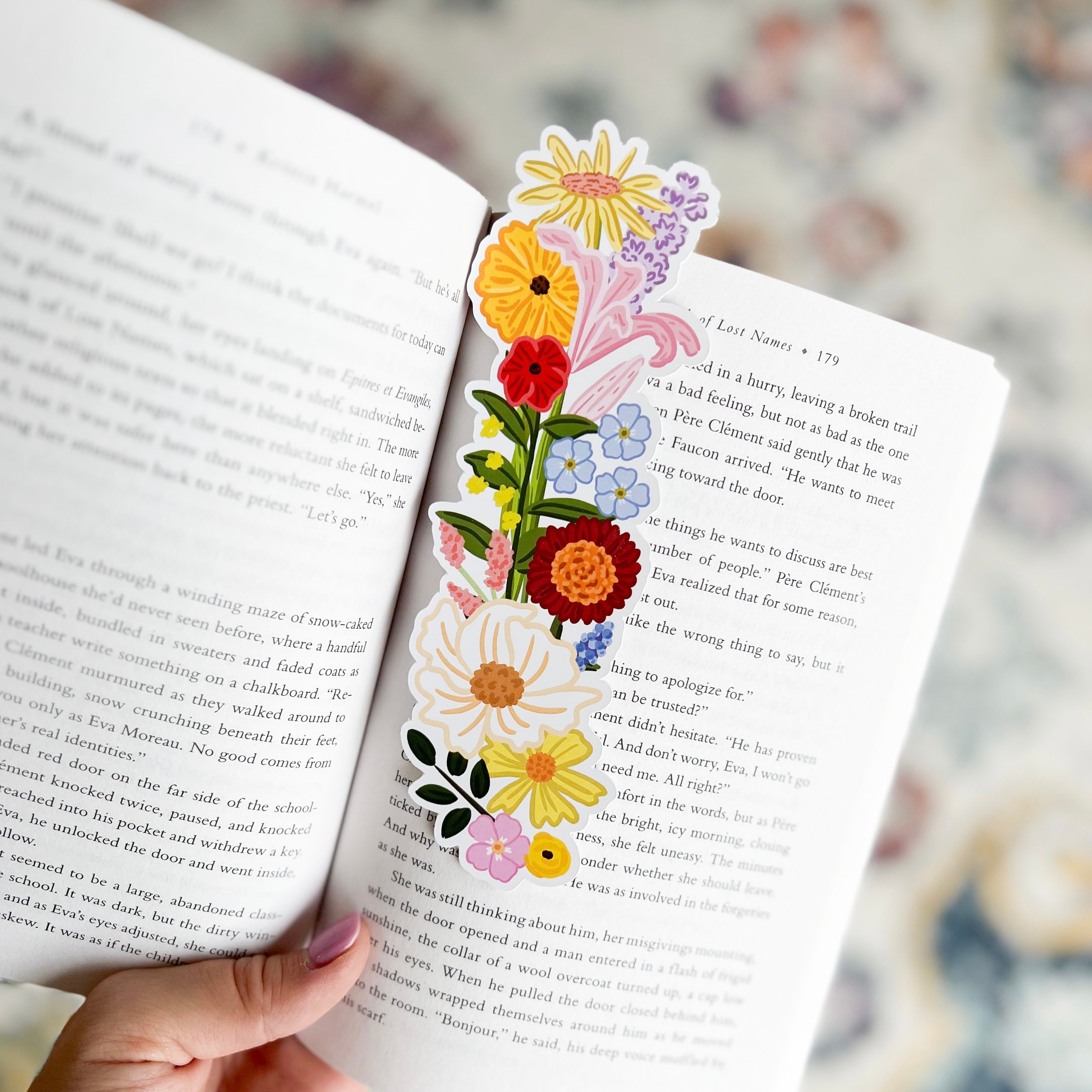 Floral Bookmark